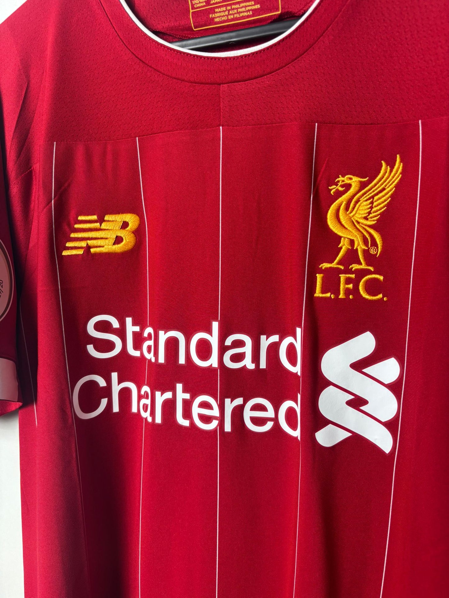 Original Liverpool 2019/20 'Champions' - Size S (Bnwt)