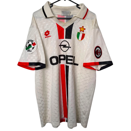 Original AC Milan 1995/96 Away - Lentini #7 Size L