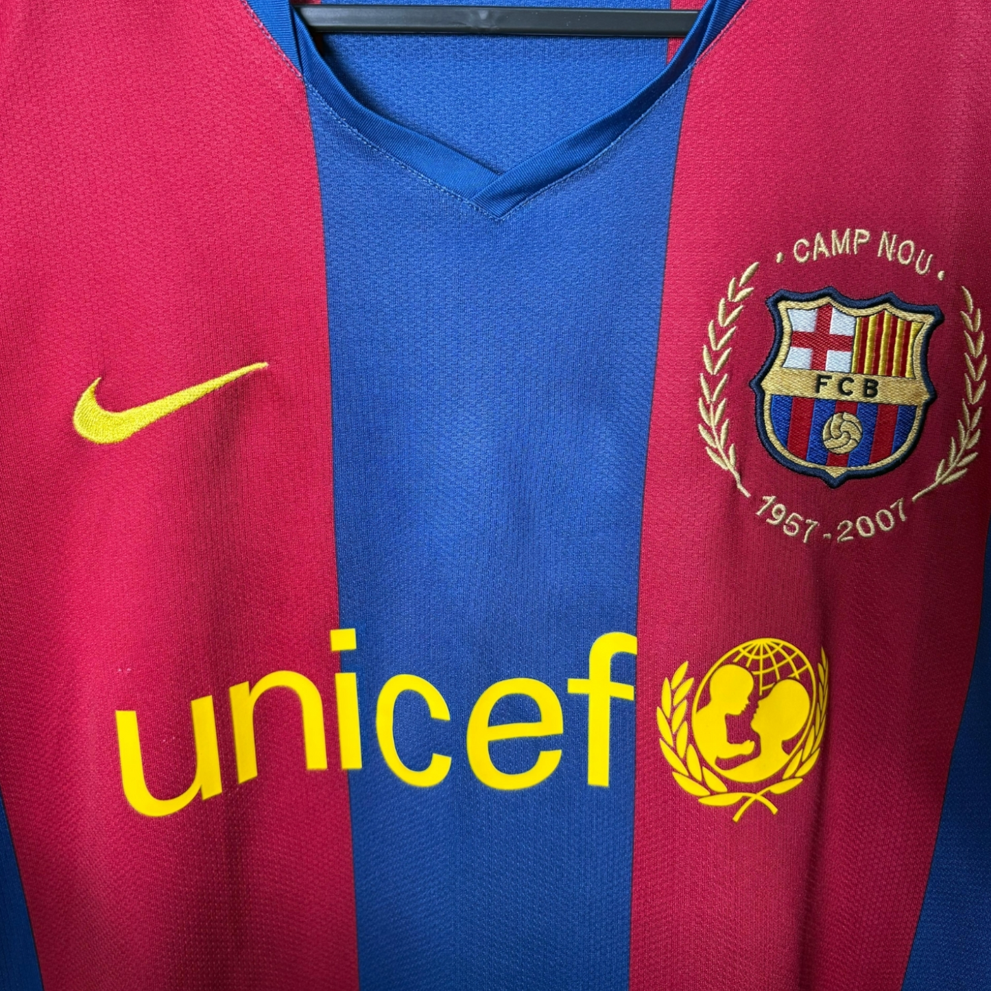 Original Barcelona 2007/08 Home - Henry #14 Size L