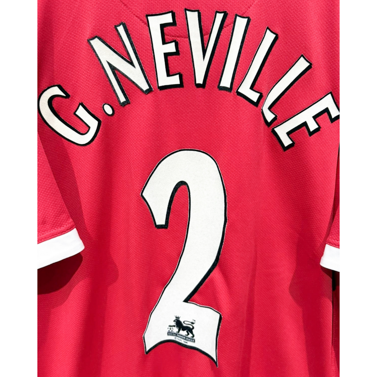 Original Manchester United 2006/07 Home - G. Neville #2 Size XL