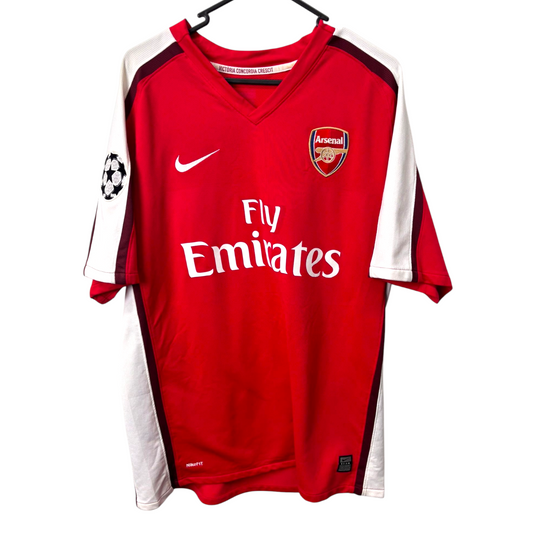 Original Arsenal 2008/10 Home - Fabregas #4 Size M
