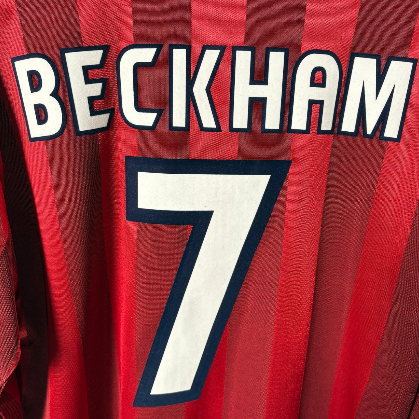 Original England 1998 Away - Beckham #7 Size M (Long sleeve)