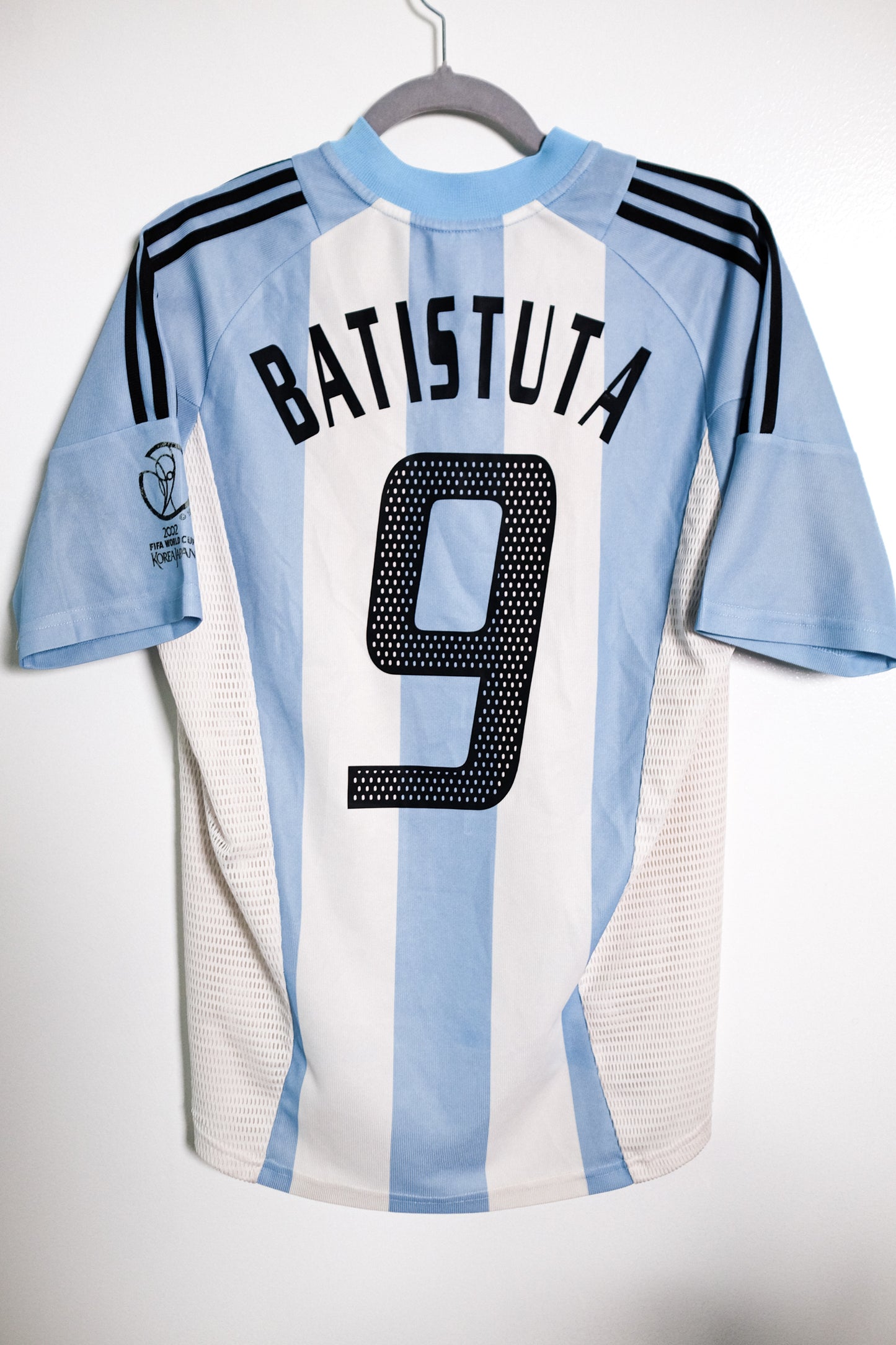 Argentina BATISTUTA #9 Retro Jersey Away World Cup 2002